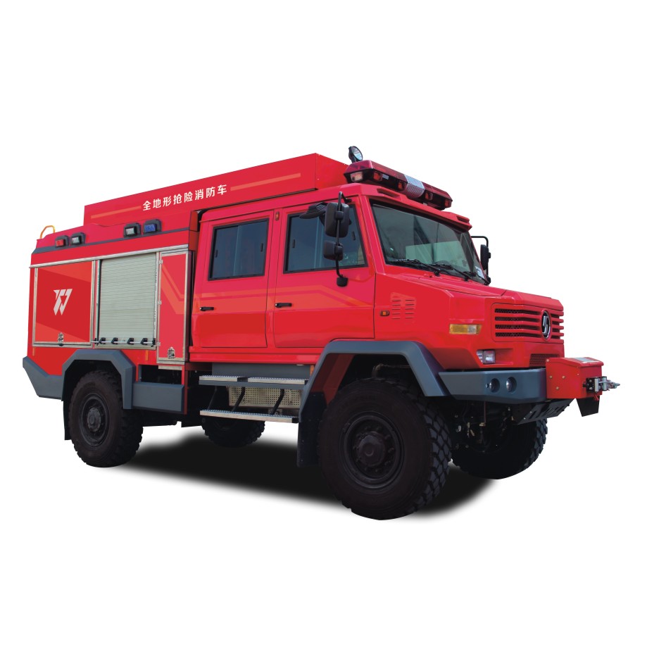 BX5100TXFQC60/S6 All-terrain rescue fire truck